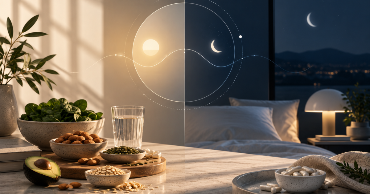The Role of Chrononutrition and Magnesium in the Regulation of Sleep Quality